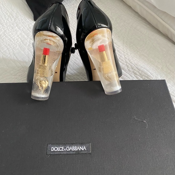 Dolce & Gabbana heals, state-of-the-art heal. One of a kind,cute black Maryjanes - Picture 5 of 16